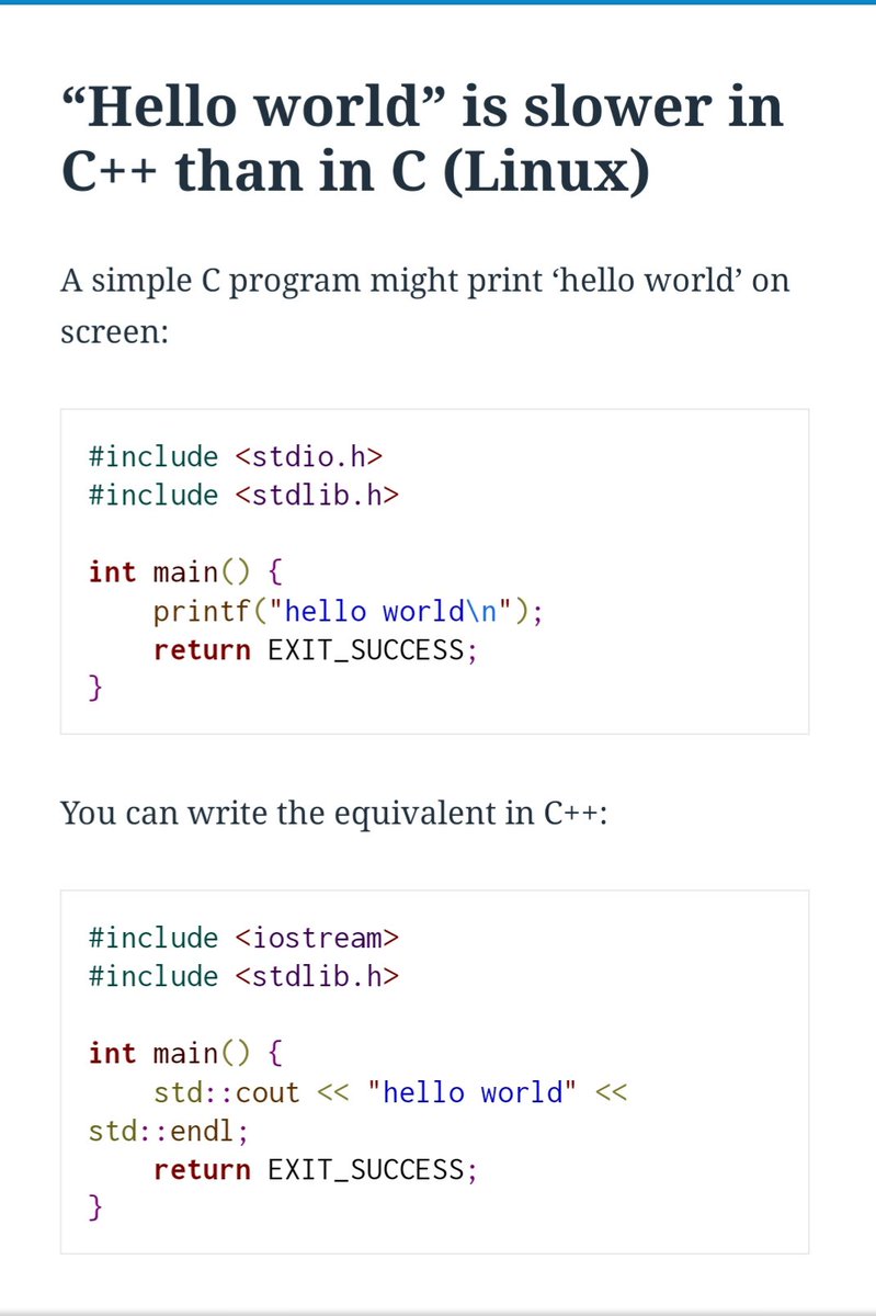 Bijoy834's tweet image. C  VS C++ Speed test 
#ProgrammingWorld