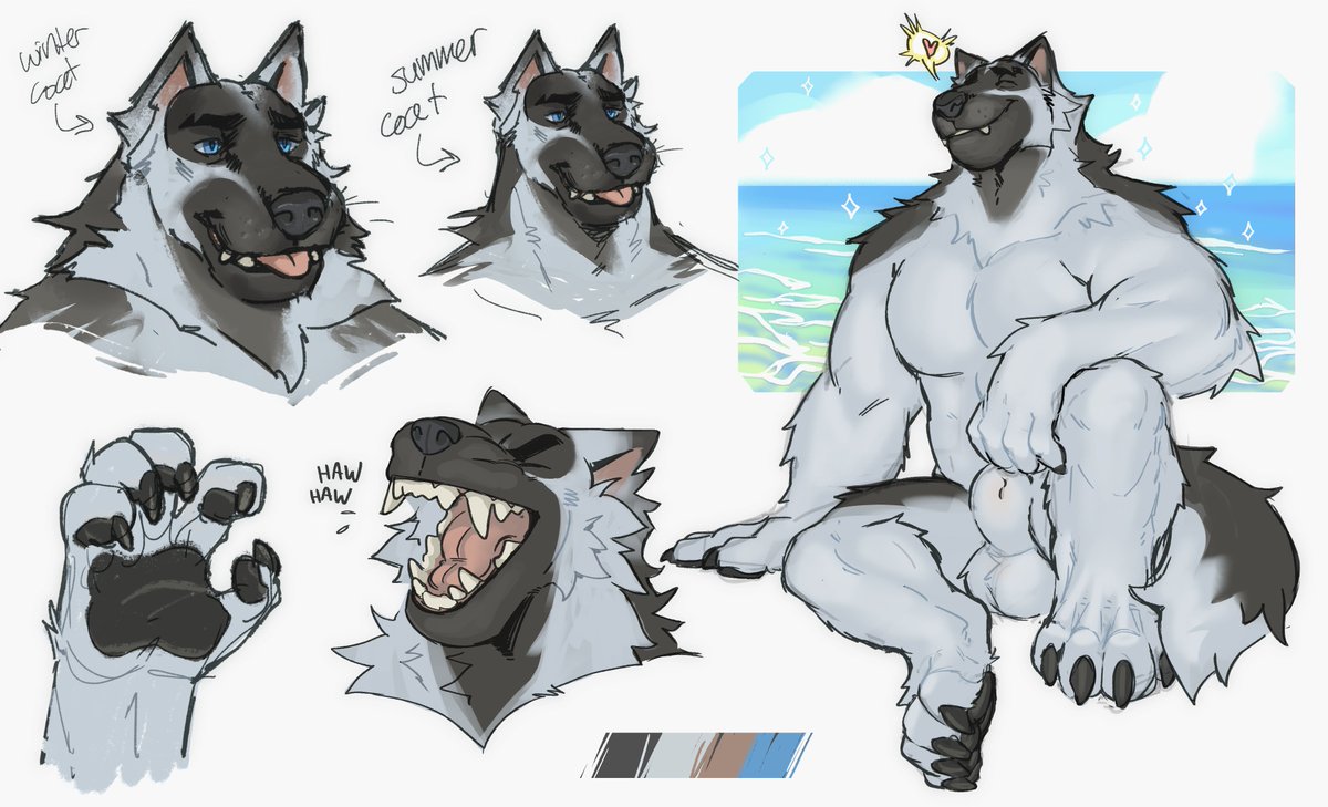 blackfurrywolf's tweet photo. A collection of art featuring me somewhere in it! Biggest of thanks to these fine artists!
🎨: @/tritscrits (1/4) and @/84elcamino (2/4-4/4) https://t.co/Xw8eoi6SKg