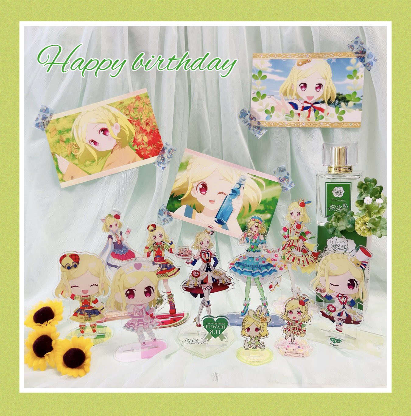 プリパラ ふわり 缶バッジ プリパラナース ハピセレ プリパラ ふわり