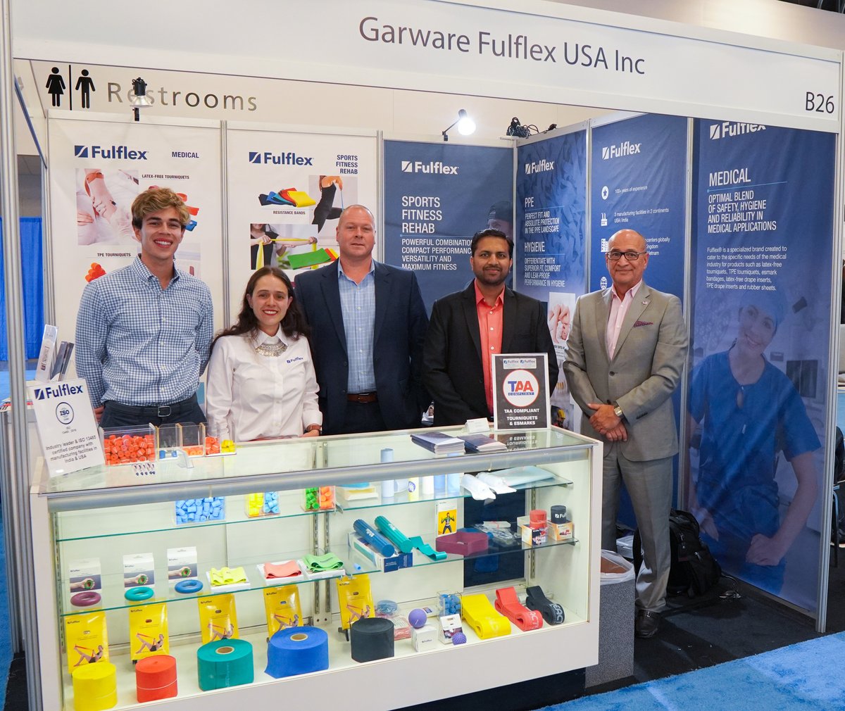 fulflex_global's tweet photo. We exhibited at FIME 2022! Thank you to everyone that stopped by. We look forward to creating new opportunities and building new relationships 

#fime2022 #fulflex #MiamiBeach #exhibitions https://t.co/yHYso15P8P
