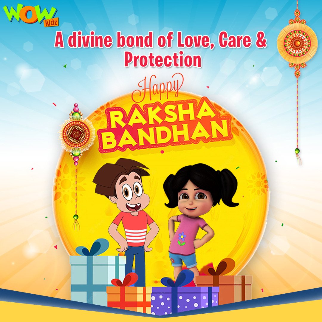 WowKidzTv's tweet photo. A string that connects wrist to heart...
#happyrakshabandhan2022 #rakshabandhan #rakhi #rakshabandhanspecial #rakhispecial #love #brothersisterlove #wowkidz #virtherobotboy #imli #titoo #brother #sister #instagram #festival #rakhicelebration #handmaderakhi #rakhis https://t.co/O9EVSZqicF