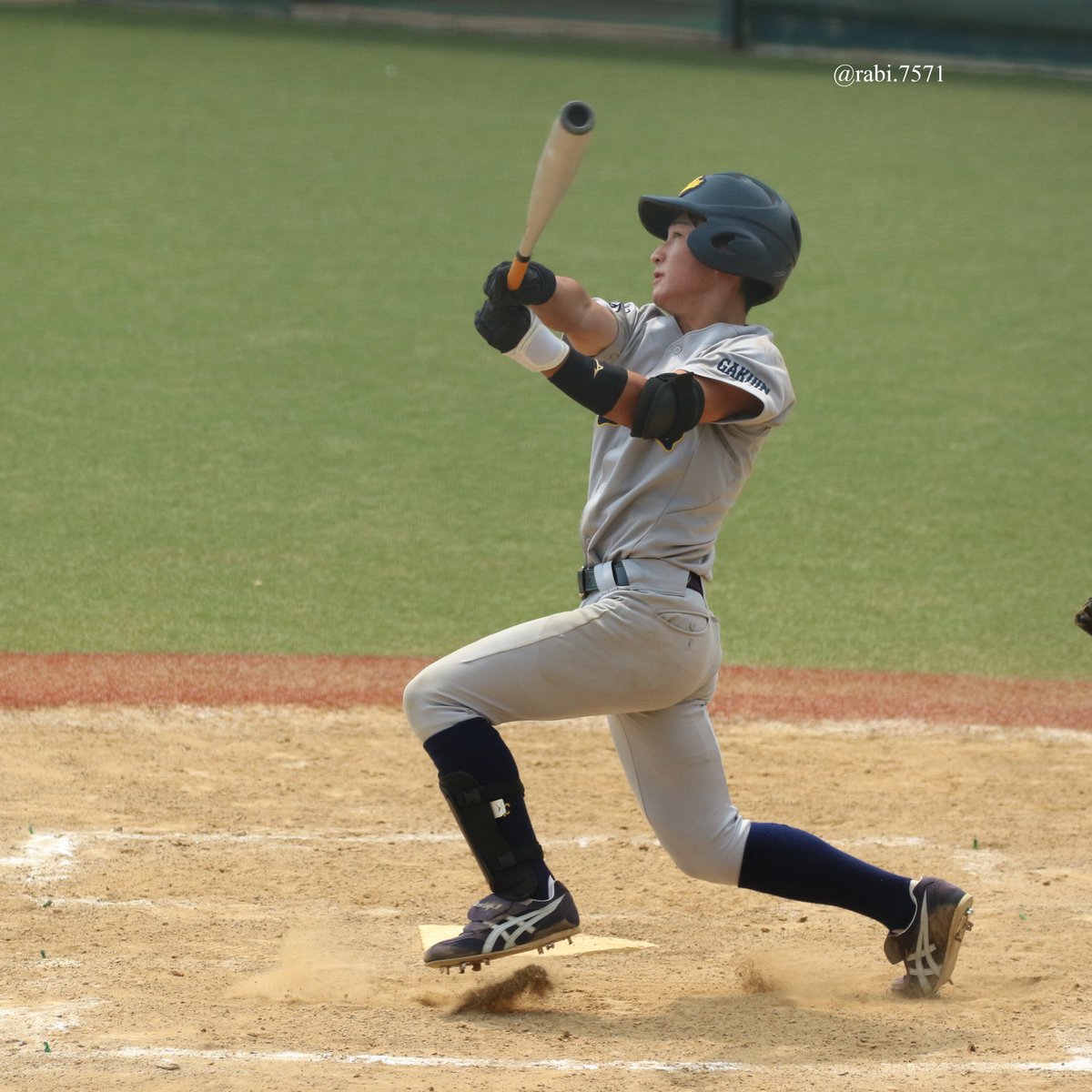 rabi7571's tweet photo. 2022.08.10
 第七回東北地区東京六大学地区選抜親善交流試合
　
　東北学院大学　米倉希胤選手（仙台育英🦁） https://t.co/U77iXdaq6q