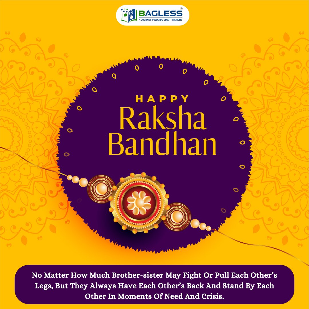 BaglessOfficial's tweet image. 🎉🎉🎊🎊🏵🏵 Wishing You All Happy Raksha Bandhan 🏵🏵🎊🎊🎉🎉

#BaglessApp #MemoryScience #RakshaBandhan #rakshabandhan2022 #happyrakshabandhan #happyrakshabandhan2022