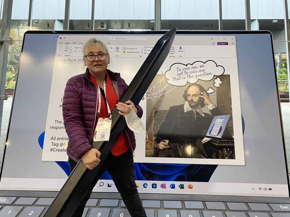 sharonkitt's tweet photo. Uh oh
No surface pro?
So I know
To Tweet - Hello! 

@MSAUedu 
#createwithsurface
#EduTechAu https://t.co/aJKJEekpON