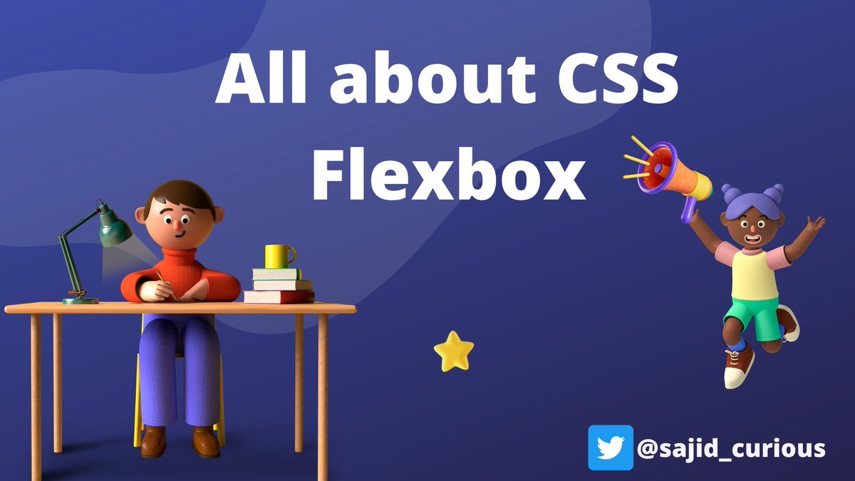 sajid_curious's tweet image. ✨ Open this thread to learn the complete flexbox in CSS ✨

💡 Including guide, explanation, and examples with code

🧵👇👇👇