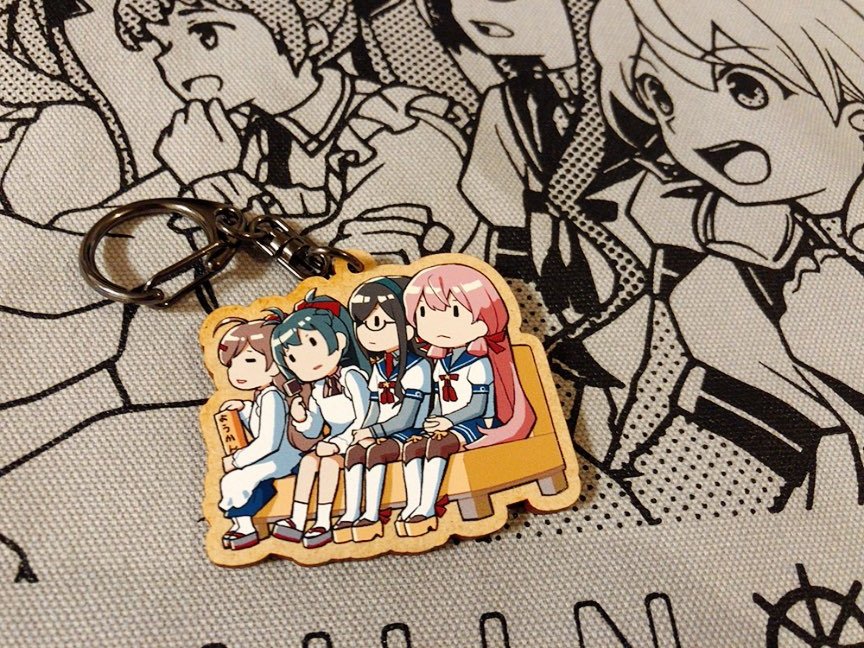 明石(艦これ) ,伊良湖(艦隊これくしょん) ,間宮(艦これ) ,大淀(艦これ) 「バッグとキーホルダーです。 」|Nachtのイラスト