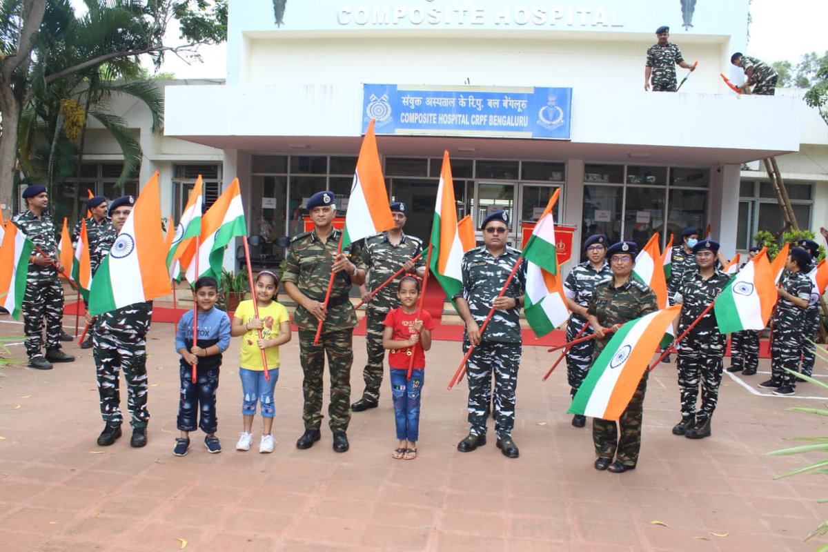 Dig_med_Ch_BLR's tweet photo. Har Ghar Tiranga
Azadi ka Amrit Mahotsav.
#75YearsofIndependence 
#freedomismybirthright https://t.co/XLIHT3MIHR