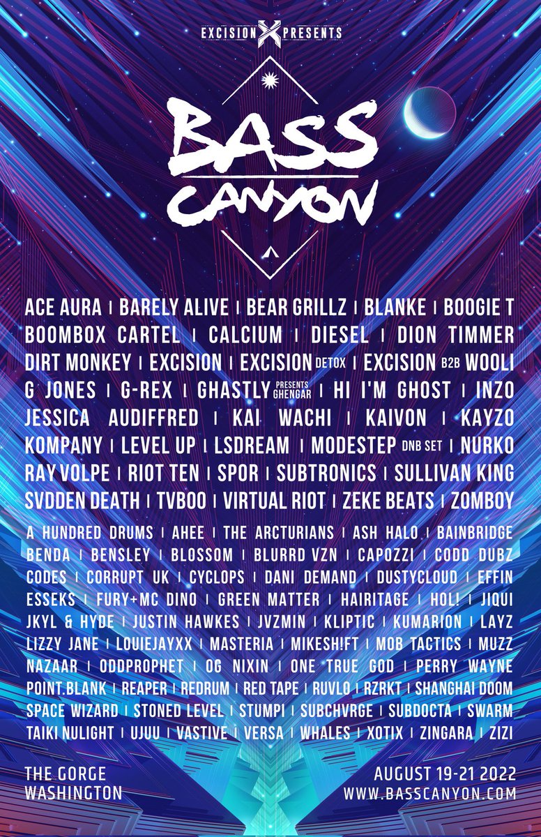 REDTAPE_MUSIC's tweet photo. WHO WANTS A FREE PAIR OF TICKETS TO BASS CANYON?
RT this and tag (3) people 😁

I’ll be picking the winner on Friday https://t.co/npNX0rpwMm