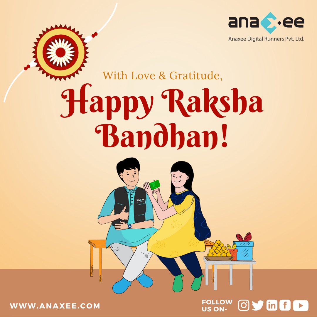 The knot of that thread tied to her brother’s hand is a knot of love, care, support, respect, and security. 
Happy Rakhi!

#rakshabandhan #rakhi #rakshabandhanspecial #love #brothersisterlove 
#festivals #festival #indianfestival #happyrakshabandhan #sister #brothers