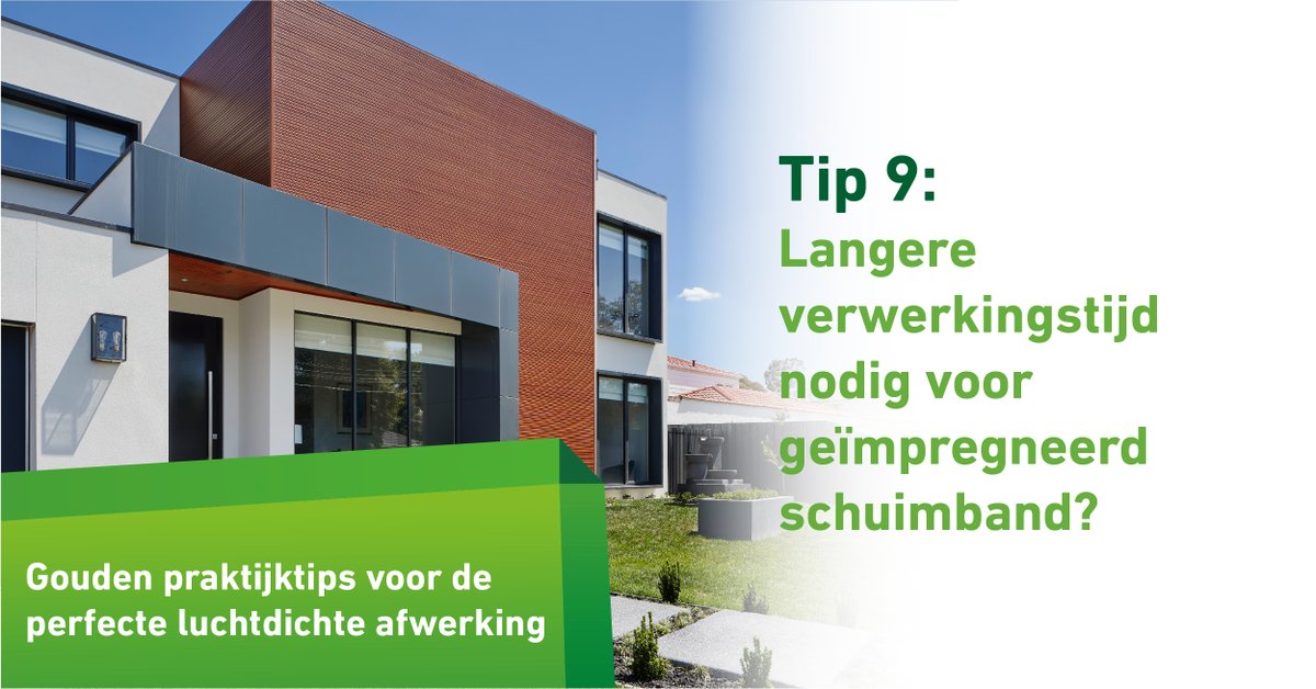 Luchtdicht bouwen tip #9 | Een langere verwerkingstijd nodig voor geïmpregneerd schuimband? Sla deze dan koel op! Nog meer opslagtips voor schuimbanden? Bekijk: hubs.li/Q01b-mF-0 #luchtdichtbouwen #illbruck