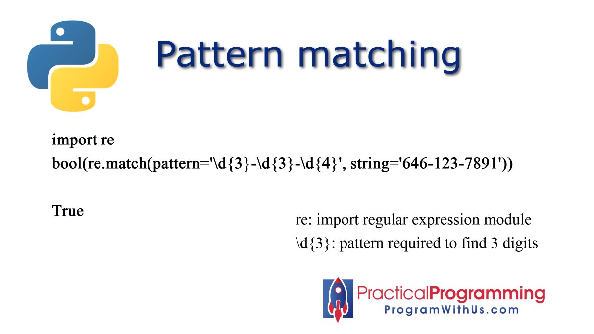 artyudin_nyc's tweet image. check if patterns are match
#FreePython, #Python, #DataScience, #MachineLearning, #programwithus, #pythonlearning