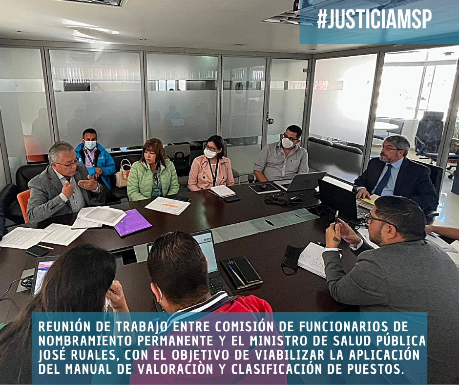 MQuiomary's tweet photo. #JusticiaMSP |  @MunozWashigton fue recibido por @PepeRuales, Ministro de @Salud_Ec para viabilizar la aplicación del Manual de Valoración y Clasificación de puestos a serv. de nombramiento permanente MSP. 
Agradecemos la predisposición de nuestra maxima autoridad en salud. https://t.co/eJUHDwt4PV