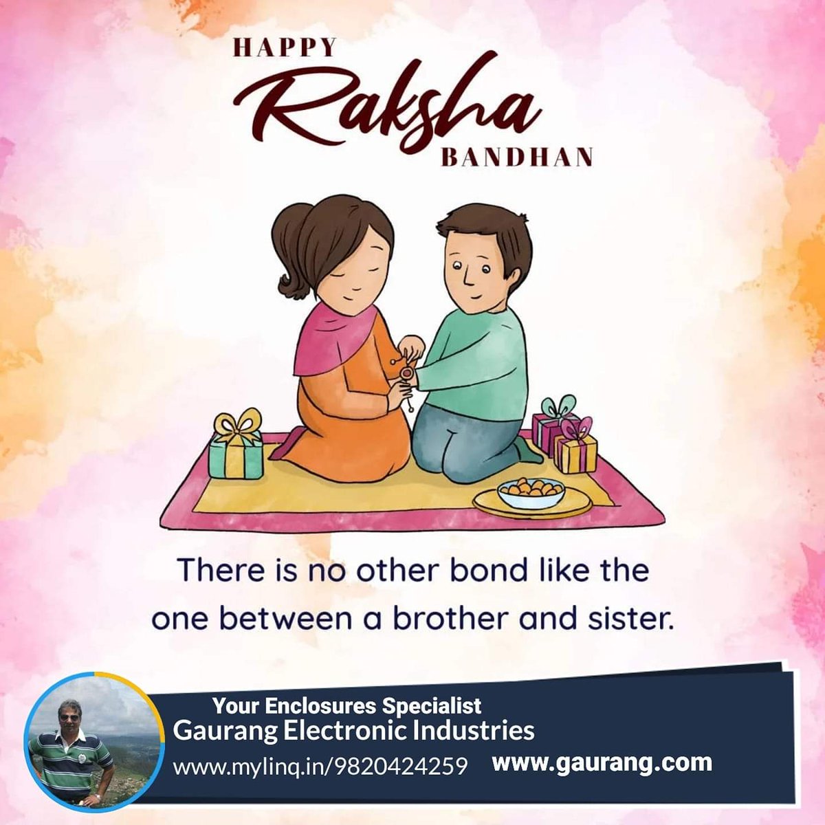 GAURANG_Cases's tweet photo. Happy Raksha Bandhan

Gaurang Enclosures Team
https://t.co/CJTYEx9psS

#HappyRakshaBandhan      #DinRailEnclosures #PlasticEnclosures #ModularEnclosures   #Enclosures #Boxes #Cases #ElectricalEnclosures https://t.co/3bL2hPIgjd