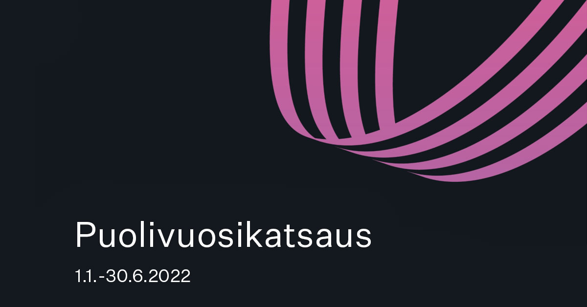 Solteq Oyj:n puolivuosikatsaus 1.1.–30.6.2022 on julkaistu. Lue lisää: hubs.li/Q01jN78y0
Solteq Plc’s Half-Year Report January 1 – June 30, 2022 has been published. The report is available at: hubs.li/Q01jN3Qb0