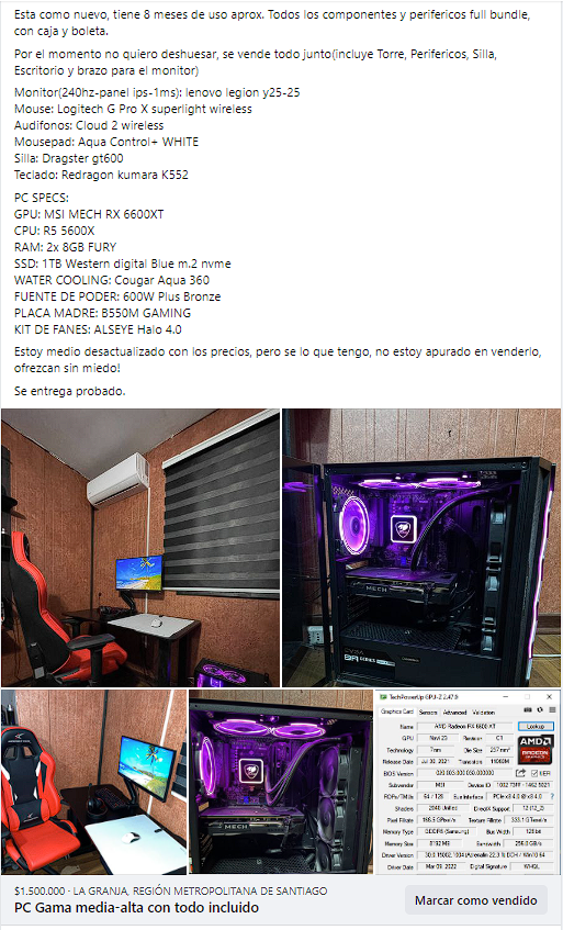 Hxmor_'s tweet photo. estoy vendiendo mi pc todas las caracteristicas estan en la imagen, rt se agradece<3 https://t.co/N1n3EfN0VZ