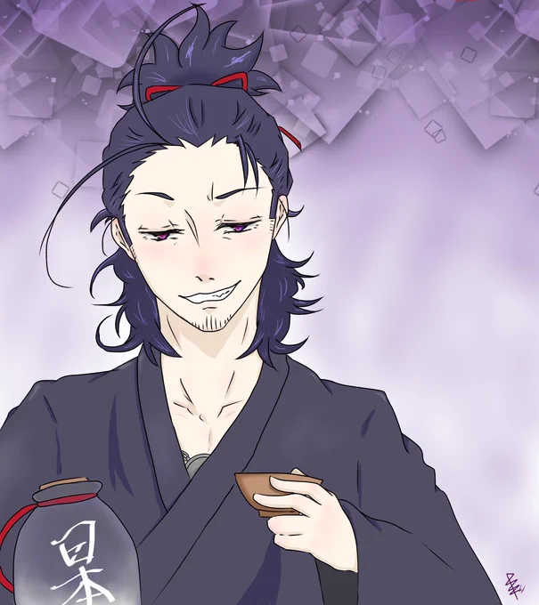 #8月11日は日本号実装日
 #祝・日本号実装七周年

号ちゃん七周年おめでとう!!!✨
過去作品にはなるけどのせちゃう!
刀剣の沼にガッツリ浸かっちゃうきっかけで…本物見たいがため福岡まで1人旅弾丸ツアー毎年してたの懐かしいなぁ…
また見に行けますように。 