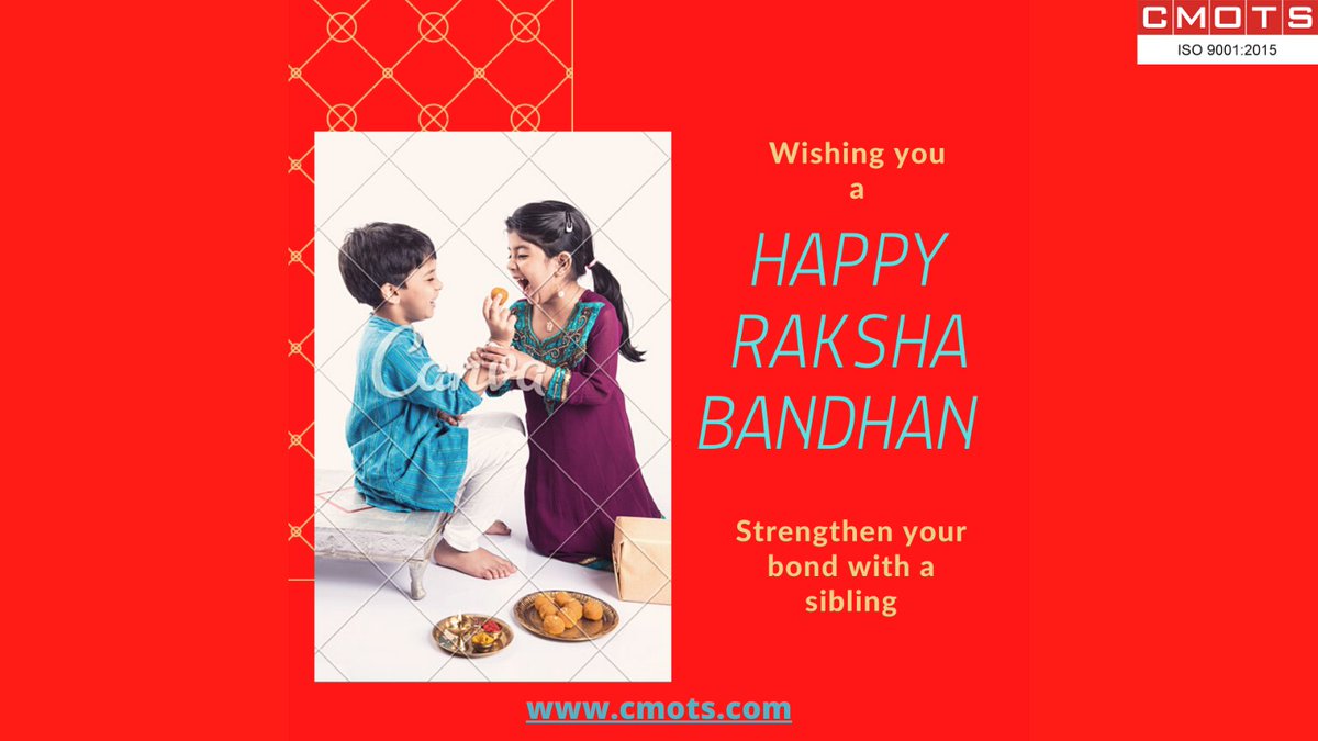 CMOTS Internet Technologies Pvt Ltd (@cmotsinternet) on Twitter photo May you enjoy to the fullest the celebrations of Raksha Bandhan with your brothers and sisters.
Happy Raksha Bandhan 🎊
<a href="/cmotsinternet/">CMOTS Internet Technologies Pvt Ltd</a>
#RakshaBandan May you enjoy to the fullest the celebrations of Raksha Bandhan with your brothers and sisters.
Happy Raksha Bandhan 🎊
<a href="/cmotsinternet/">CMOTS Internet Technologies Pvt Ltd</a>
#RakshaBandan