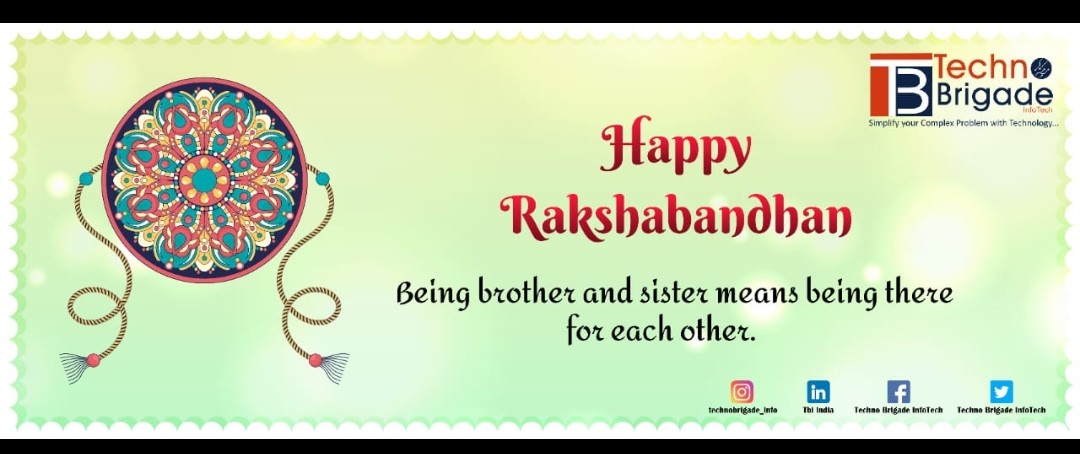 Techno_Brigade's tweet photo. This is a bond of Love.
A bond of Togetherness.
It's a thread that binds
Our lives and our hearts.

Happy Rakshabandan to all!!!

#rakshabandhan2022 #rakhi #happyrakhi #happyrakshabandan  #brothersisterlove #specialbond #indianfestival  #suratitcompany #technobrigadeinfotech https://t.co/YrJmZP585s