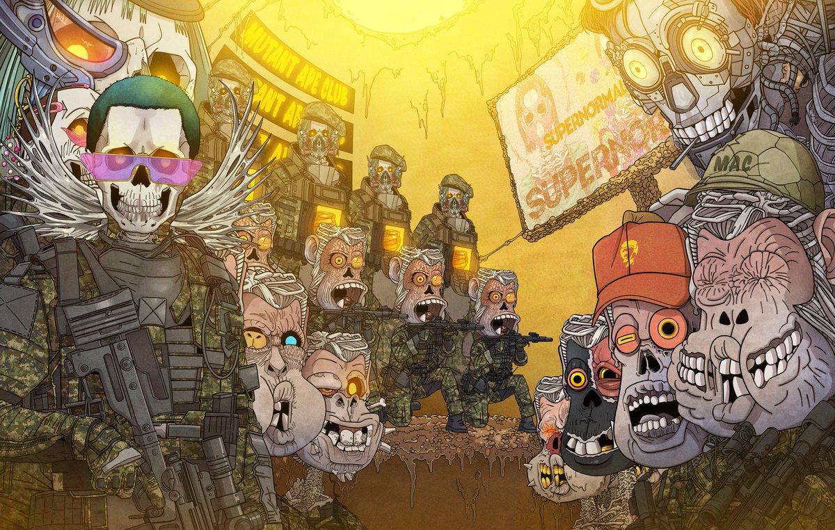 Ape Alliance 977 - (ex Klay Ape Club) Since2021 tweet media