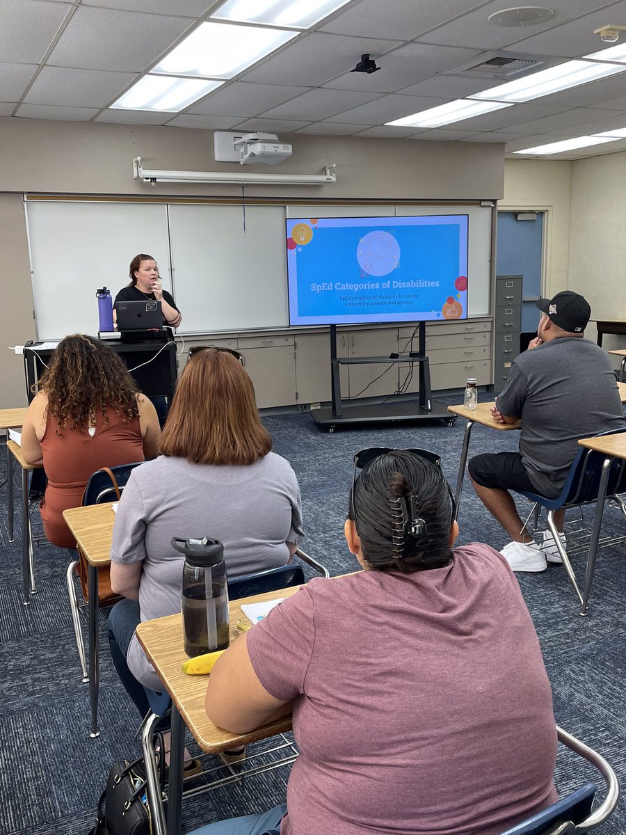 FUESD Team SPED geared up Tuesday for a great year with our Paraeducator Summer Academy. Many thanks to our teachers, psychs, Behavior team, and veteran paras who presented. And thank you to all who attended. Remember, THIS is the year…