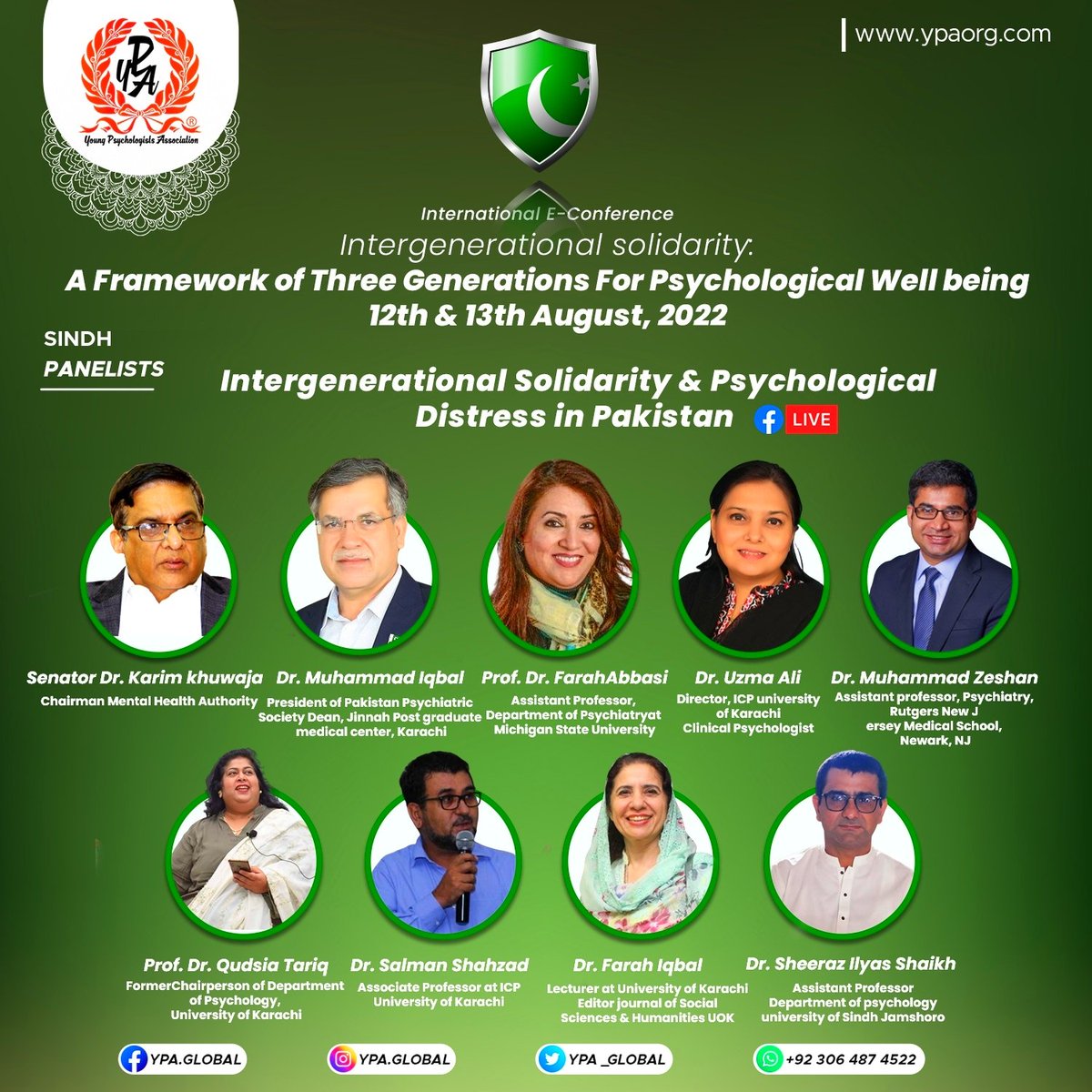 YPA_Global's tweet photo. For more details stay Tuned with us
#intergenerationalsolidarity
#psychologicalwellbeing
#Youthinternationalday
#Ypa #independenceday
#conference #Econference #internationalconference
#virtualconference
#HumHeinPsychologyKaKaal
#Humheinypa
#YPA_GLOBAL https://t.co/LOYfMHeQJB