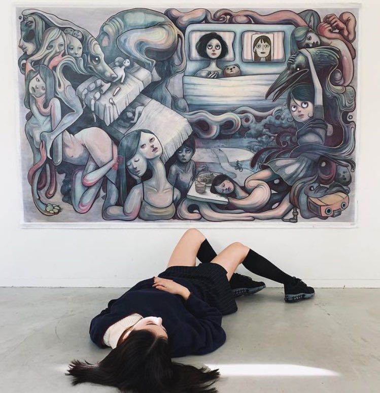 Marlowe and walking.