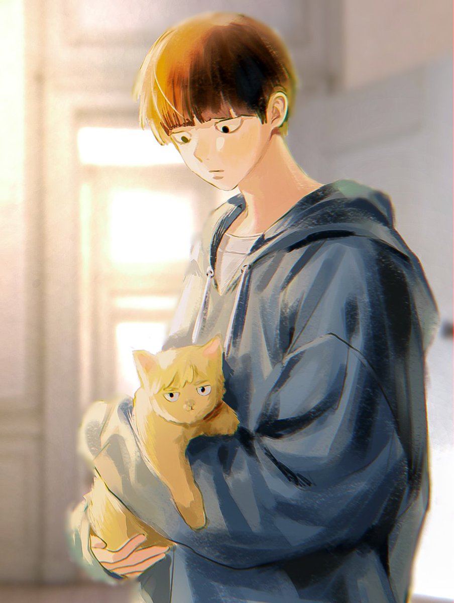 0chae100's tweet image. #モブサイコ100
야옹