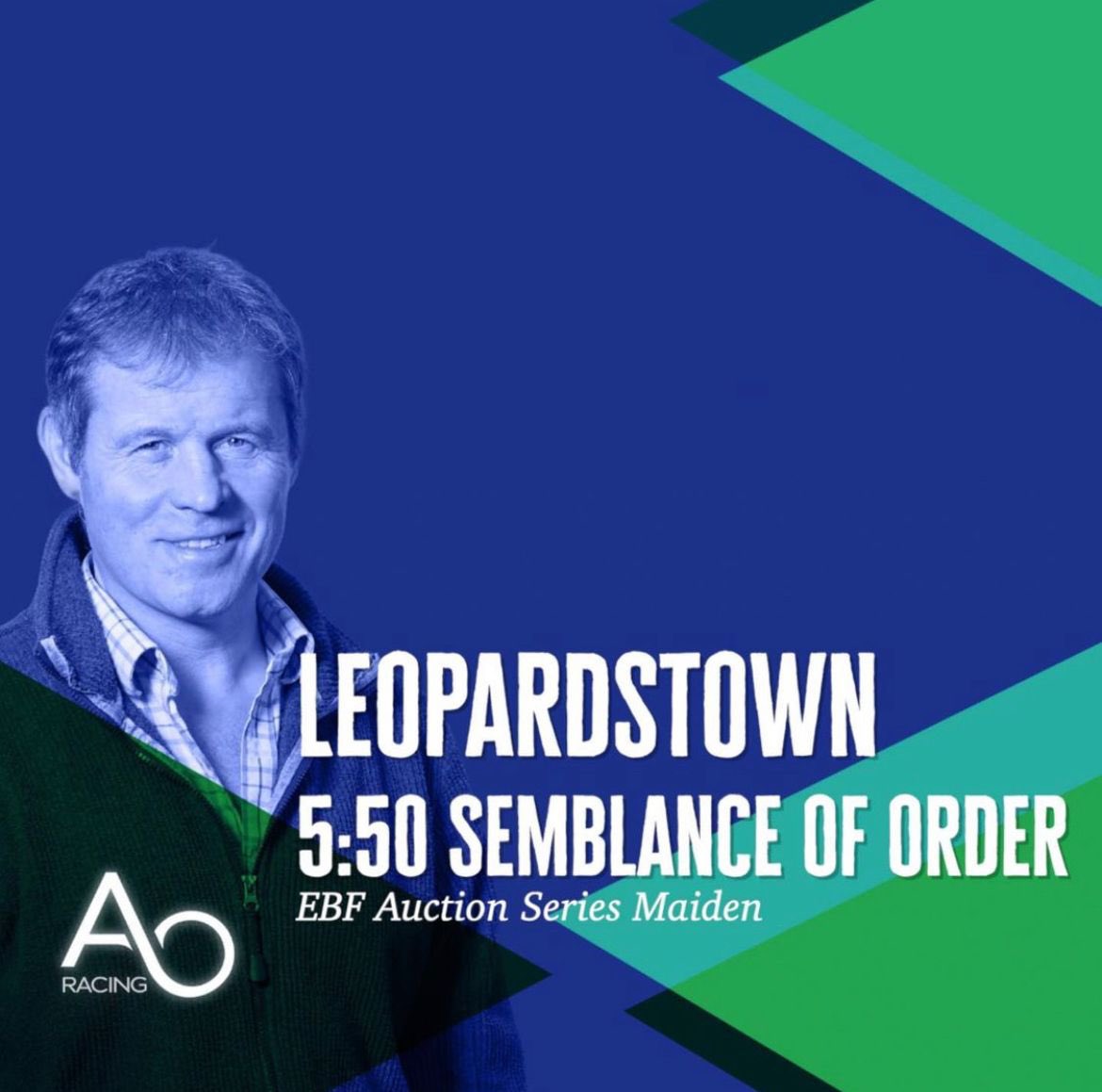 One runner this evening <a href="/LeopardstownRC/">Leopardstown RC</a> <a href="/waynemlordan/">Wayne Lordan</a> takes the ride! 

#TeamAo
