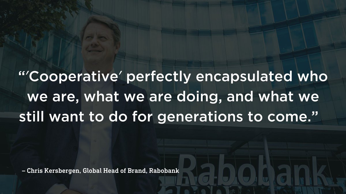 VIM_Group's tweet photo. VIM Group recently sat down with Chris Kersbergen, Global Head of Brand at @Rabobank, to talk about Rabobank’s recent brand update and why reclaiming the bank’s cooperative heritage is fuelling the brand’s move towards the future.  

https://t.co/ZjE4DVxJBc https://t.co/itLKWOAFAQ