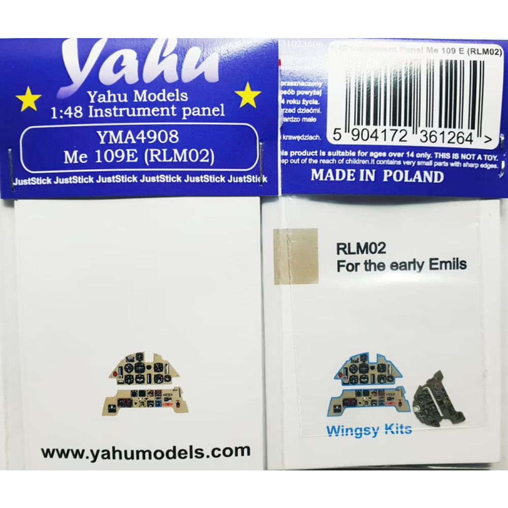 SGSModelStore's tweet image. Recently added - Yahu Models YMA4908 Me 109E (RLM02) Instrument Panel 1/48
only £ 4.19 GBP.
Show now 👉👉 shortlink.store/pbAmOLeeHl