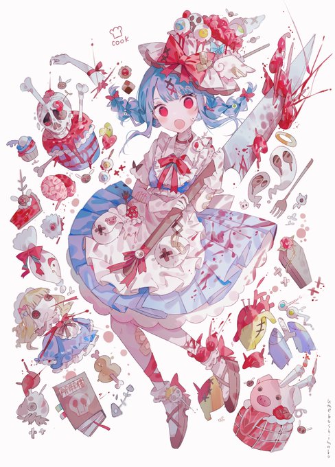 「cake slice frills」 illustration images(Latest)｜4pages