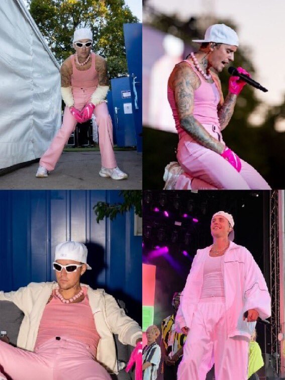 👑Justin Bieber Wearing Pink through out the years 💕