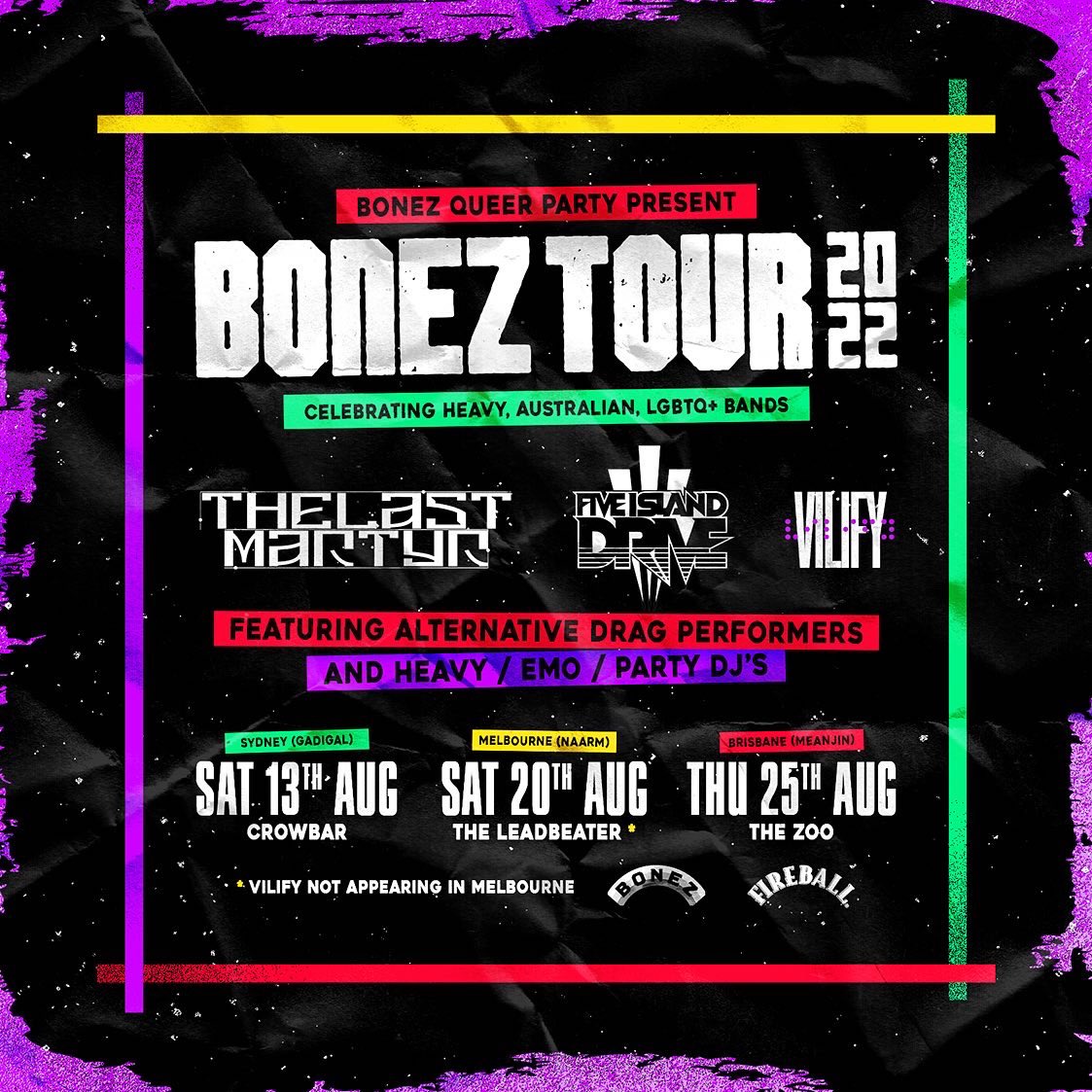BONEZ Queer Party tweet media