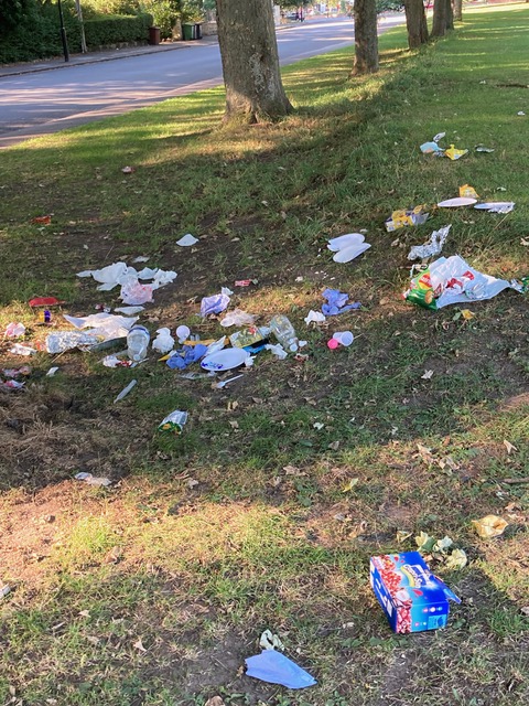 Forp volunteers were hard at work this morning clearing up this mess left on Soldiers Field- including 3 nappies 

PLEASE take your litter home! You wouldn't take the kids for a day out at the rubbish dump, why leave your filth and spoil it for everyone else?