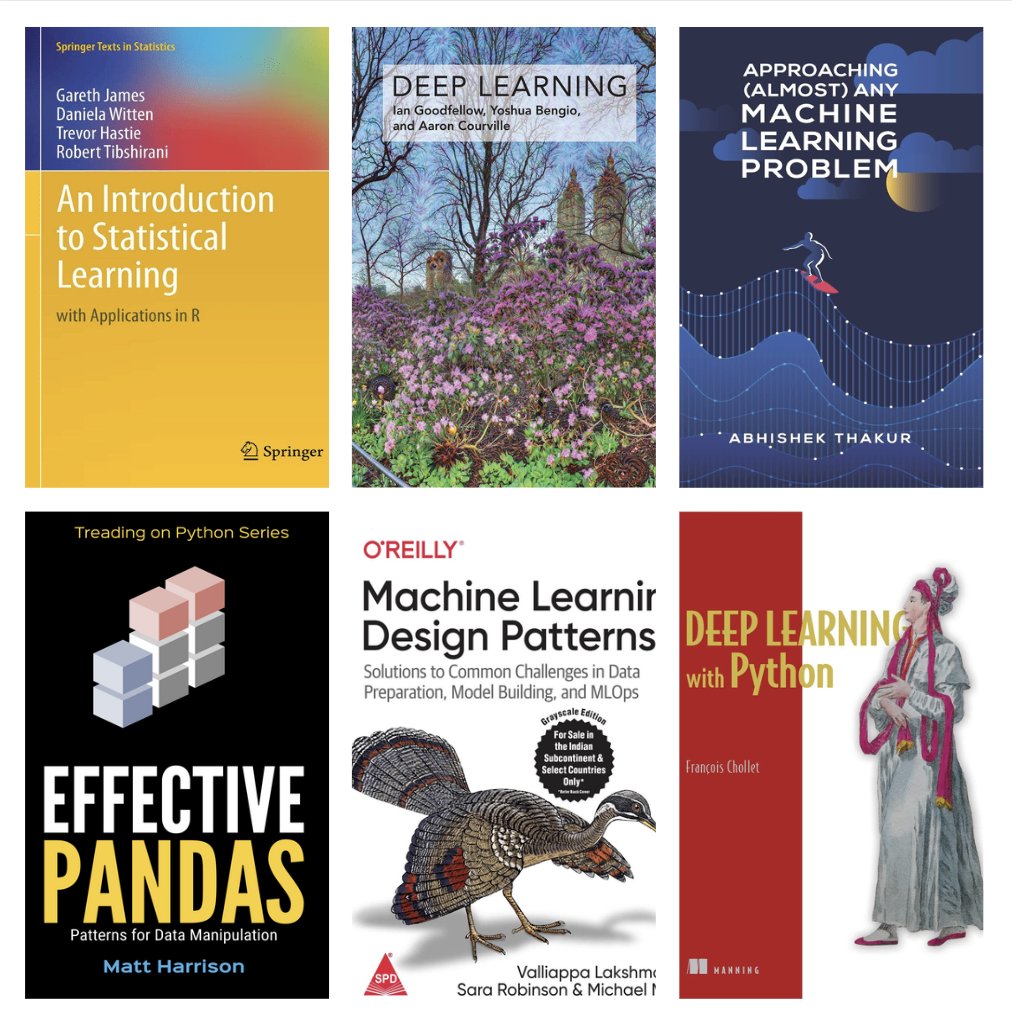 Top AI/ Machine Learning books for those who like to read 📚 🧵 👇 ...