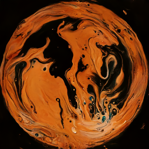 OakOrobic's tweet photo. I used a Greel kylix with Oedipus and the Sphinx to start #paintpourdiffusion the images it generates are stunning #paintpour #discodiffusion #AIart https://t.co/GqPKPT1nFw