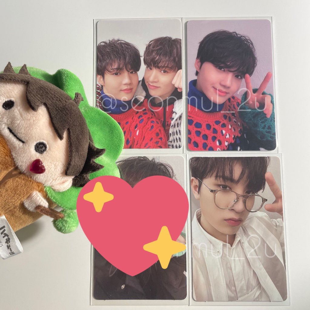 seonmul_2u's tweet photo. ˗ˏˋ พร้อมส่ง ˎˊ˗

⚪︎  โดยอง applewood จองฮวาน ยูนิต ⚪︎ 

⟡ ใบละ 70 free shipping 
⟡  dm or mention

การ์ดบั้ม โดยอง จองฮวาน มุหวาน
#ตลาดนัดtreasure #ตลาดนัดเด็กสมบติ https://t.co/GQMxKLXSH2