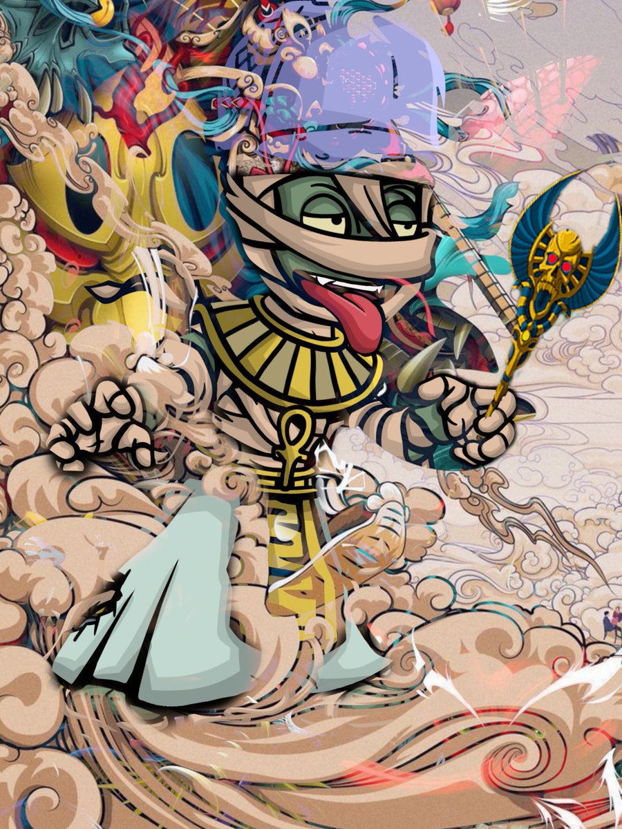 Oooh, This is a VIP series of a mummy in the network that came to the rescue of the ocean. All mummies live in the metaverse🚀

#BinanceNFTCreatorArtWeek #UnleashYourDegen

@TheBinanceNFT
 
<a href="/cz_binance/">CZ 🔶 BNB</a>
 
<a href="/binance/">Binance</a>