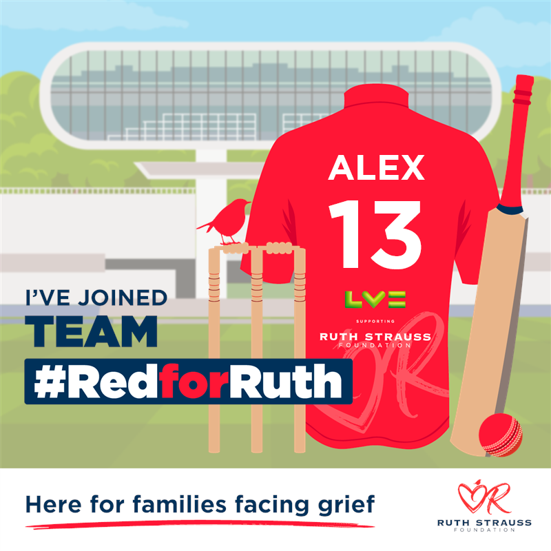 oh_cullerina's tweet photo. You can join Team #RedforRuth too ❤️ and help @RuthStraussFDN support families facing grief.👉 https://t.co/akFFV3Qnxr https://t.co/deNvYAPYlq