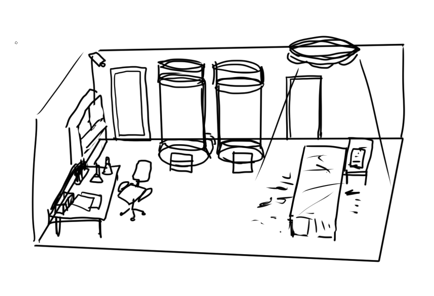 こういう典型的悪の科学者みてーな3Dお部屋ほしい 