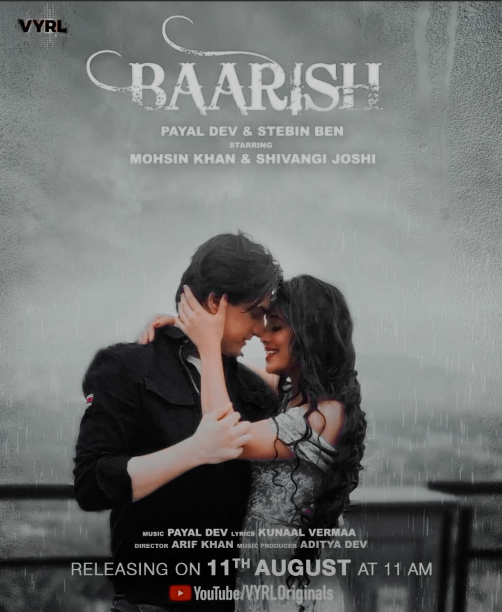 mohsinzaddict's tweet photo. So today marks the completion of 2 years of his debut music video, 2 years of our forever special song, 2 years of ''tumhe baarish bada yaad karti hai'' ๐ง๏ธ๐ฆ
@momo_mohsin we are so proud of you and your project choices!๐ค
#MohsinKhan | #MoMinions | #Baarish | #2YearsOfBaarish https://t.co/y3aMu9c7Ob