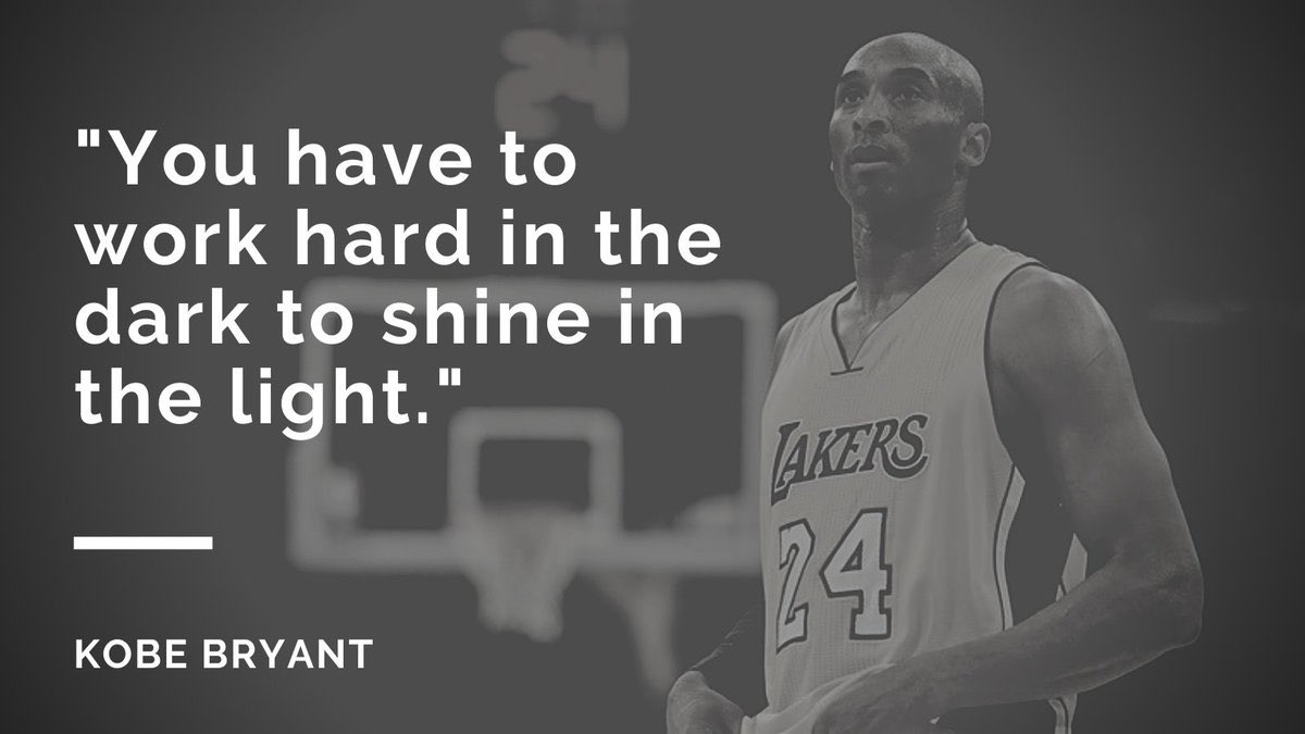 “You have to work hard in the dark to shine in the light.” - Kobe Bryant

#BringTheSting #SwarmStandard