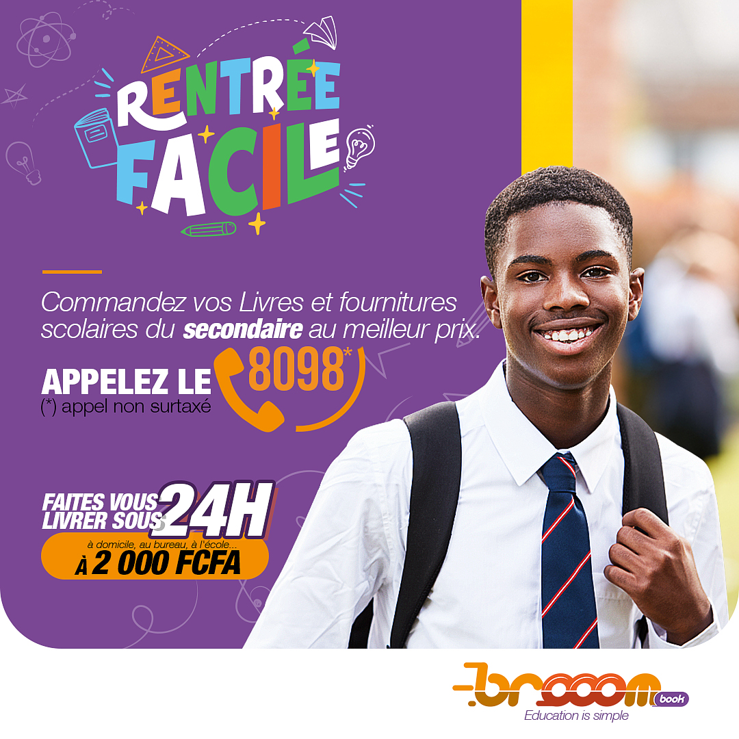 BrooomUniverse's tweet photo. Soyez malin, 📱 appelez le #8098 , et c'est tout 😉 !
Ecrivez-nous sur WhatsApp au (+237) 659303540 
▶ https://t.co/0kAFJuQosy
#Brooom #LifeIsSimple #BrooomBook #educationissimple https://t.co/UYxStZUYSf