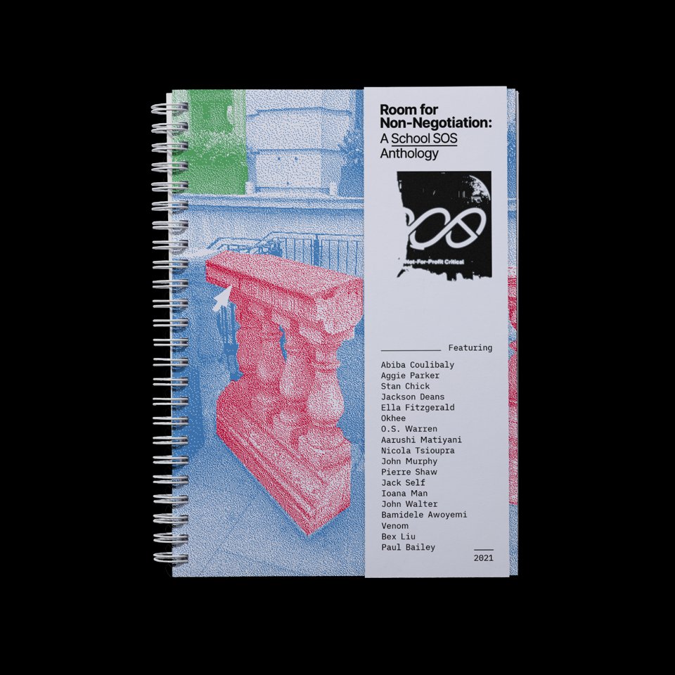 Join us on Tuesday August 16th from 5-8pm at KOPPEL X for the launch of Room for Non-Negotiation: A School SOS Anthology. 

thekoppelproject.com/events/room-fo…