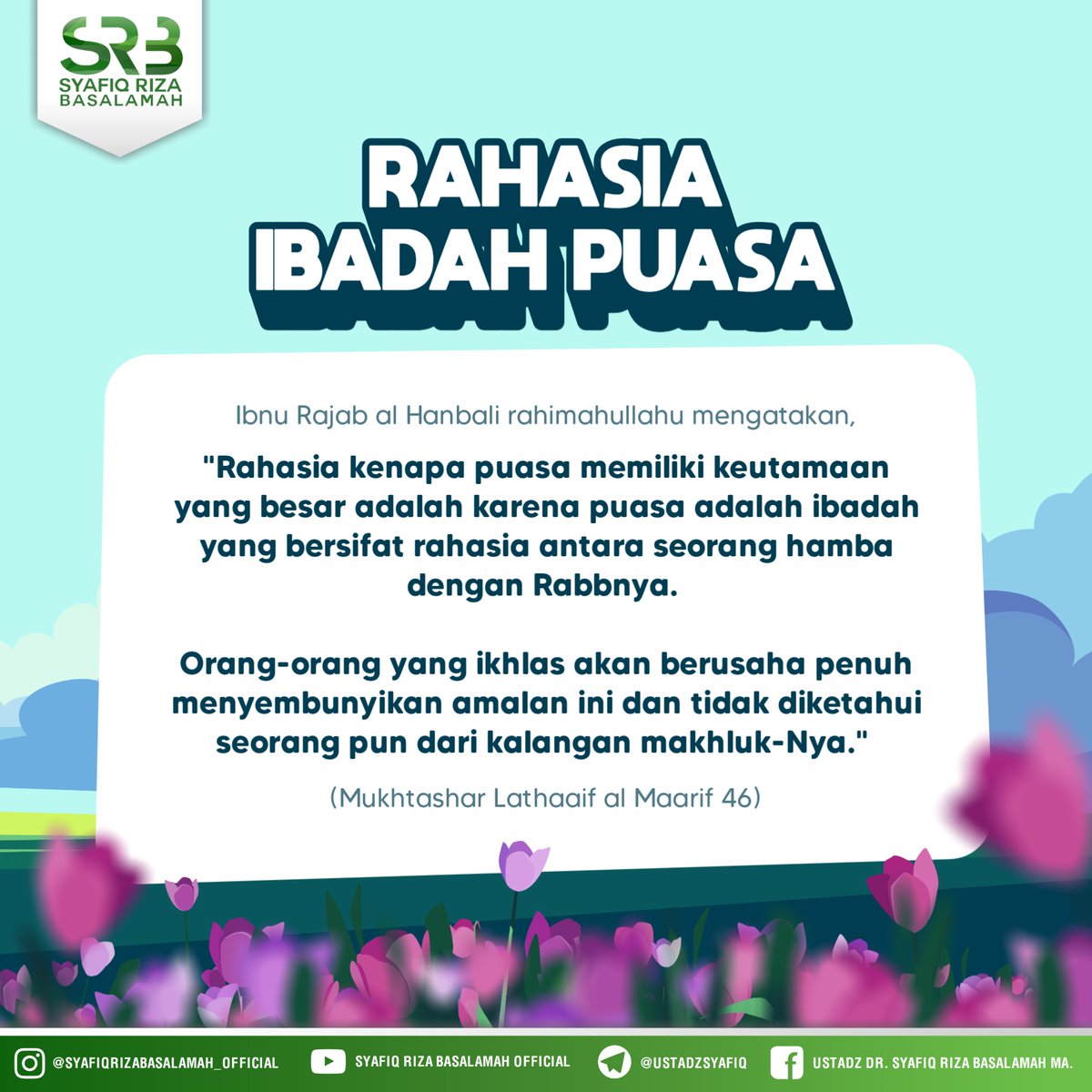 Syafiq Riza Basalamah Official tweet media