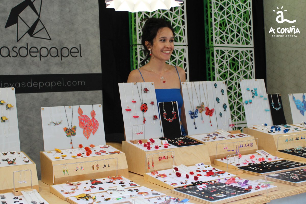 CorunaTurismo's tweet photo. During the whole month of August in #ACoruña you can enjoy #Mostrart, the reference #craft fair in #Galicia.
In the gardens of Méndez Núñez you can find exclusive pieces, perfect for taking home a great souvenir of the city.✨
#VisitCoruna https://t.co/rGvAM0CLr3