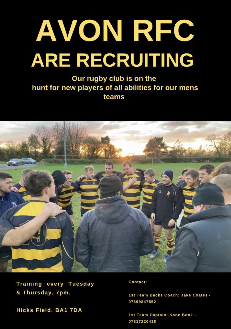 Our mens teams are on the look out for players to join our amazing rugby club.

Players of all abilities welcome!