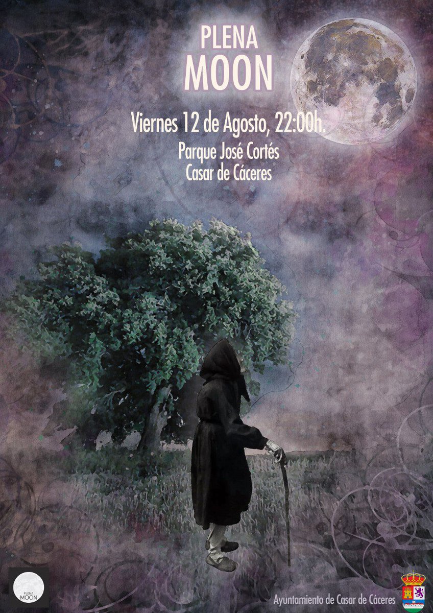 plenamoon's tweet photo. 🌝CARTEL Y PROGRAMA🌝

Todo listo, si, todo listo.
Va a ser una edición memorable del Festival.
Mañana, viernes, en Casar de Cáceres, a partir de las 22:00 en el Parque José Cortés.

¡VEN VESTIDA/O DE BLANCO Y/O NEGRO! https://t.co/dv5Bo1zWjD