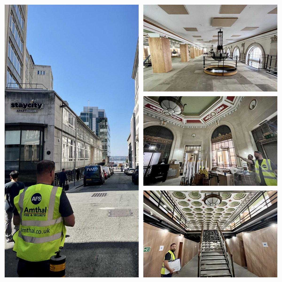 ⭐️ Project: New restaurant
🧯 Service: Fire safety
🪷 Property: India Buildings (an historic listed building.)

We had to complete a full risk assessment of the property, to assess how best to install the fire alarms.

#riskassessment #firesafety #protectwhatsprecious #teamamthal