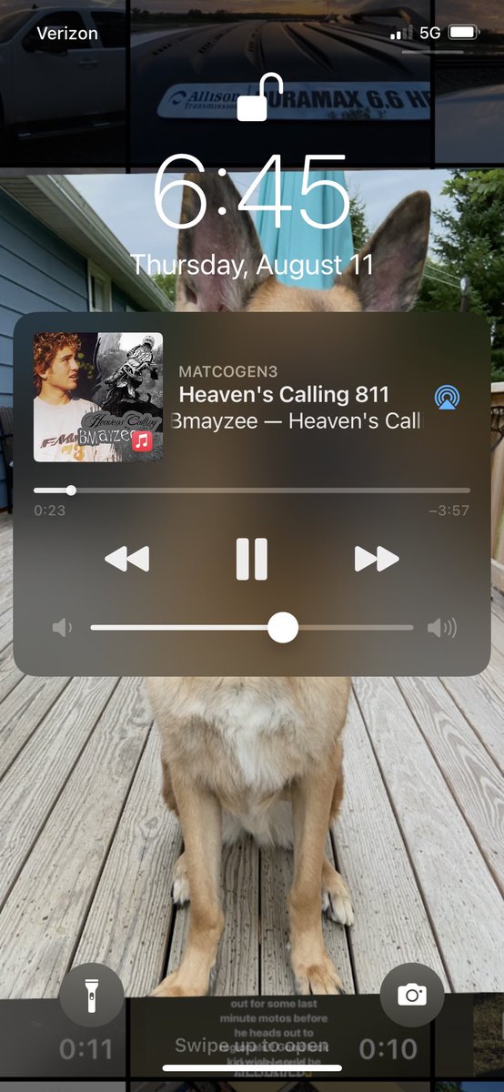KyleHermance99's tweet photo. Ironic this song comes on today. Happy heavenly birthday josh #811 @BMayzee https://t.co/nFLUbI5ptq